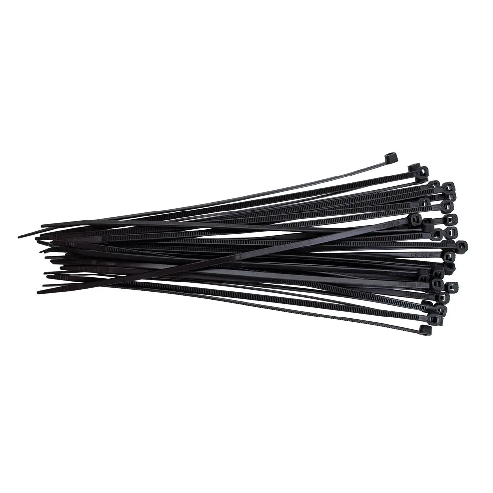 1000 Pc Bag Black Nylon 8" Cable Zip Ties Self Locking Head UV Heat Crafts Home
