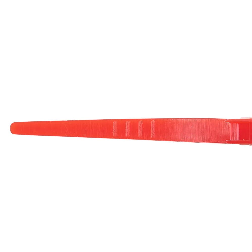 1000 Pc Bag Red Nylon 4" Cable Zip Ties Self Locking Head UV Heat Crafts Home
