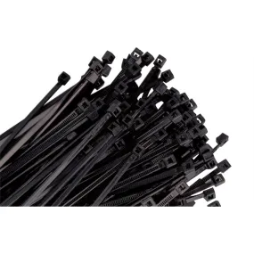 14" Natural Wire Tie with Mounting Head,  50lb Tensile 100/pk KTI77140