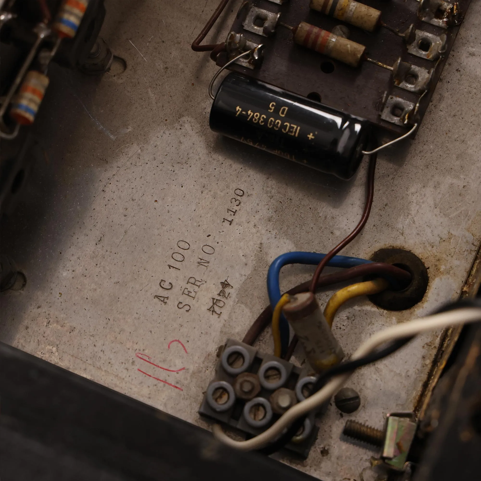 1965 Vox AC-100 Guitar Amplifier Head