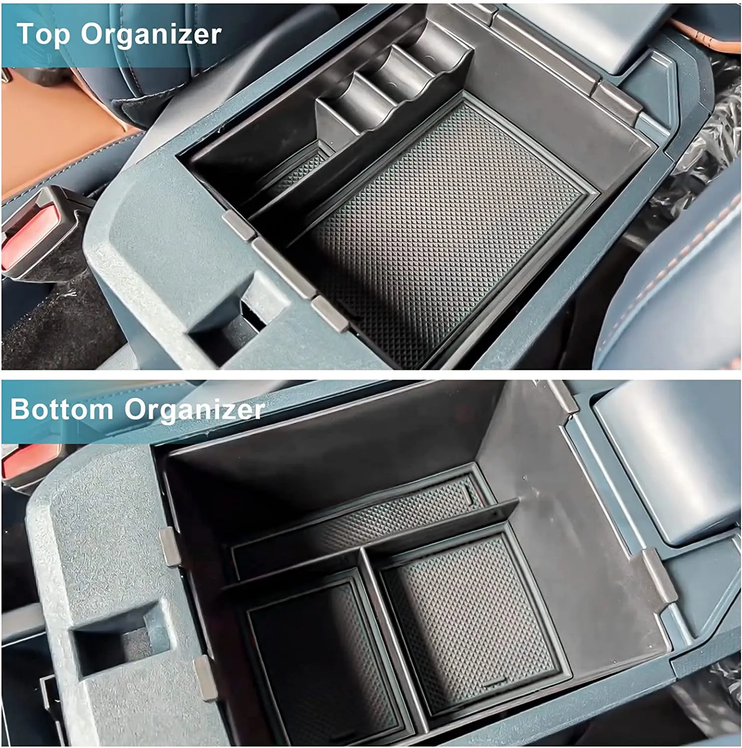 2022 2023 Ford Maverick Pickup Truck Center Console Organizer Tray