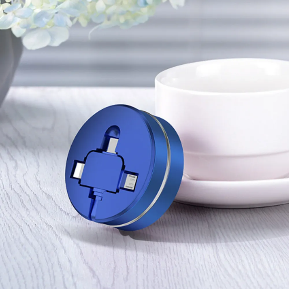 3 IN 1 RETRACTABLE DATA CHARGING IPHONE CABLE