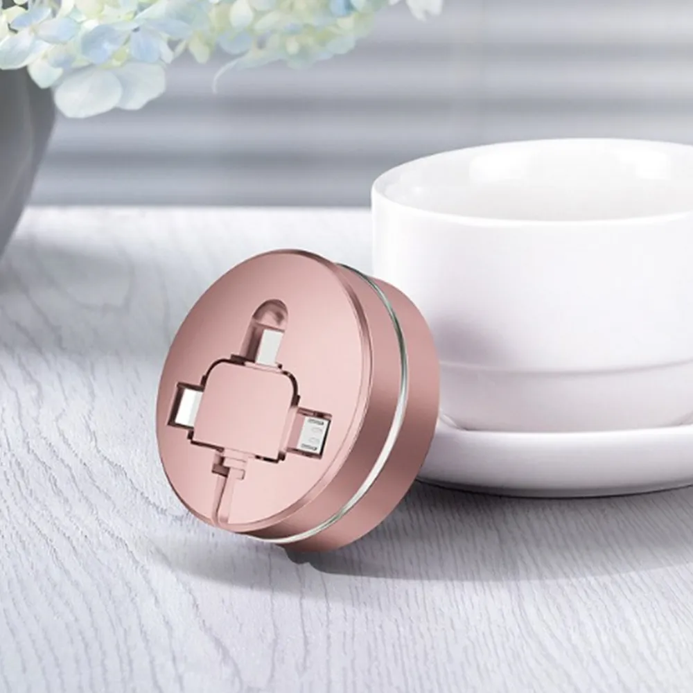 3 IN 1 RETRACTABLE DATA CHARGING IPHONE CABLE