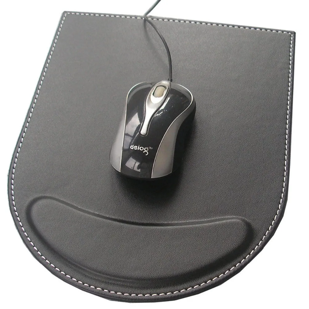 4-Piece Set Leather Desk Organizer