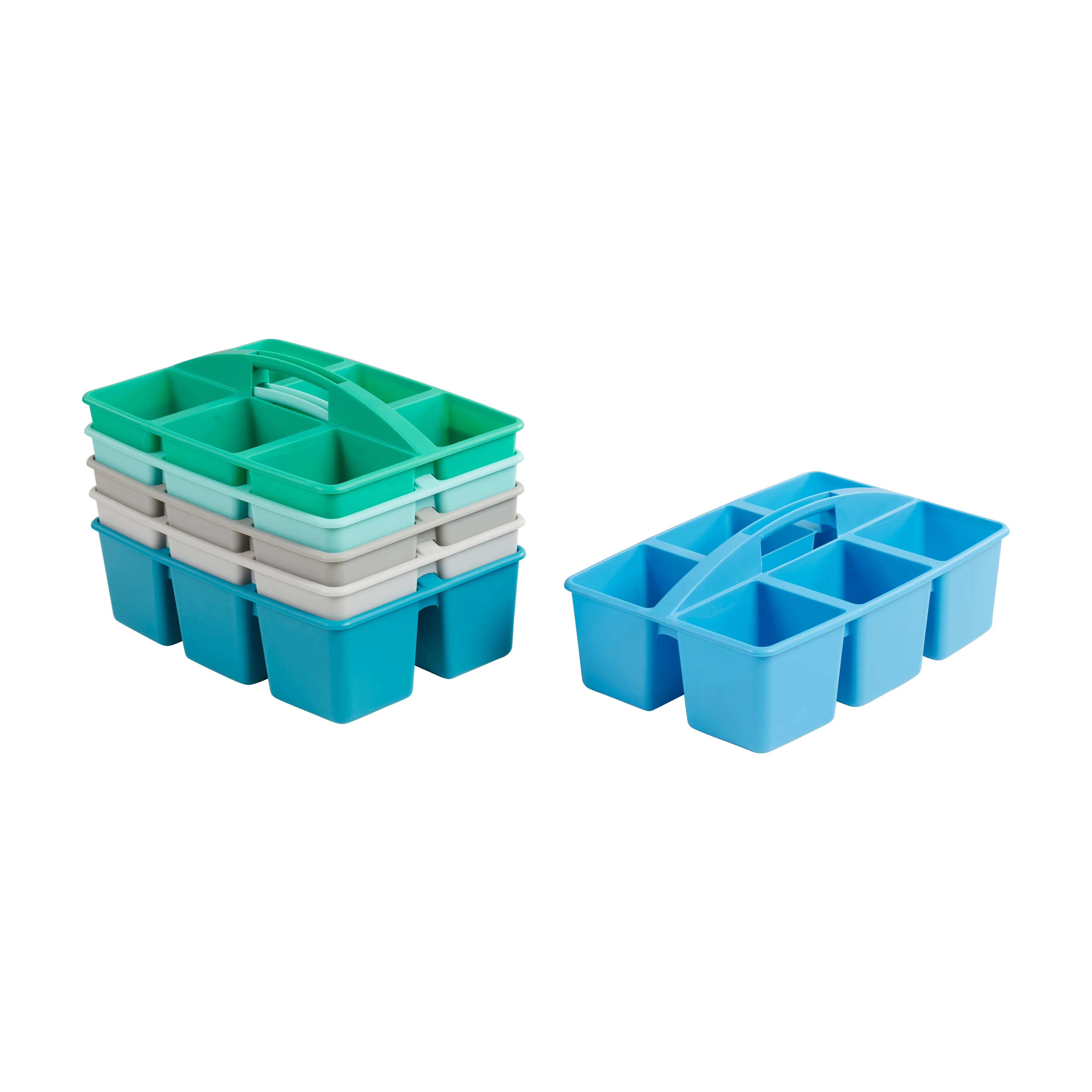 6-Compartment Large Caddy, Storage Organizer