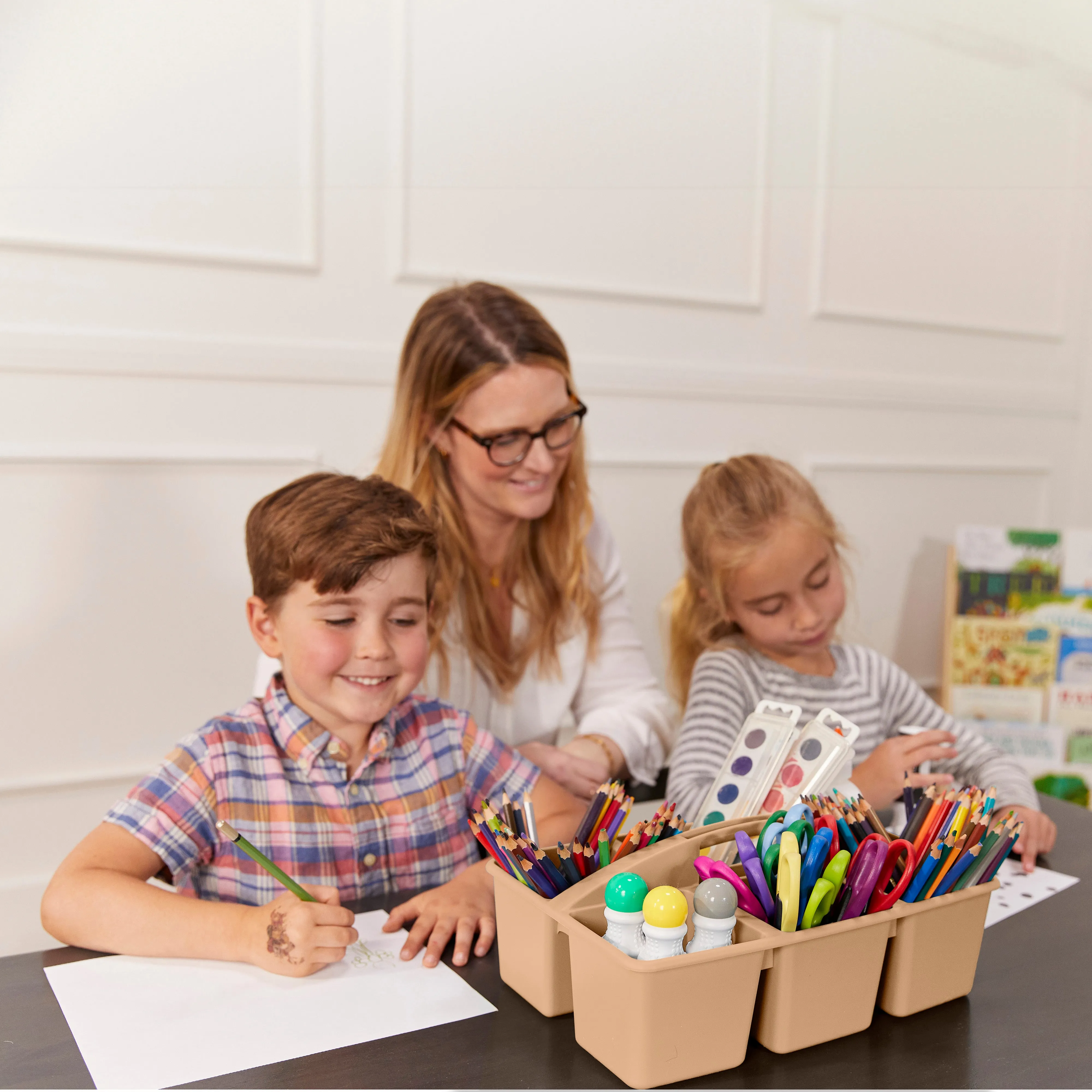 6-Compartment Large Caddy, Storage Organizer