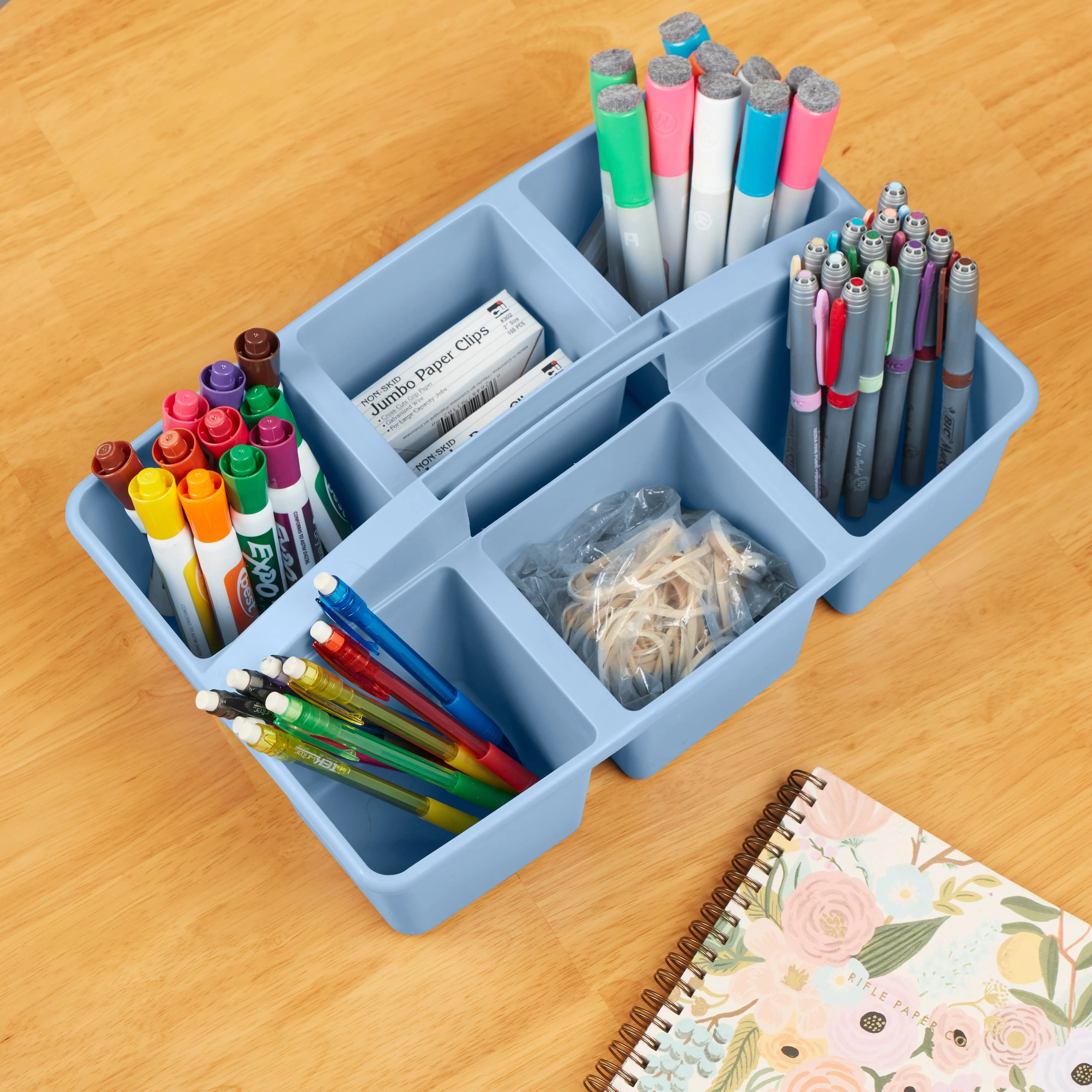 6-Compartment Large Caddy, Storage Organizer