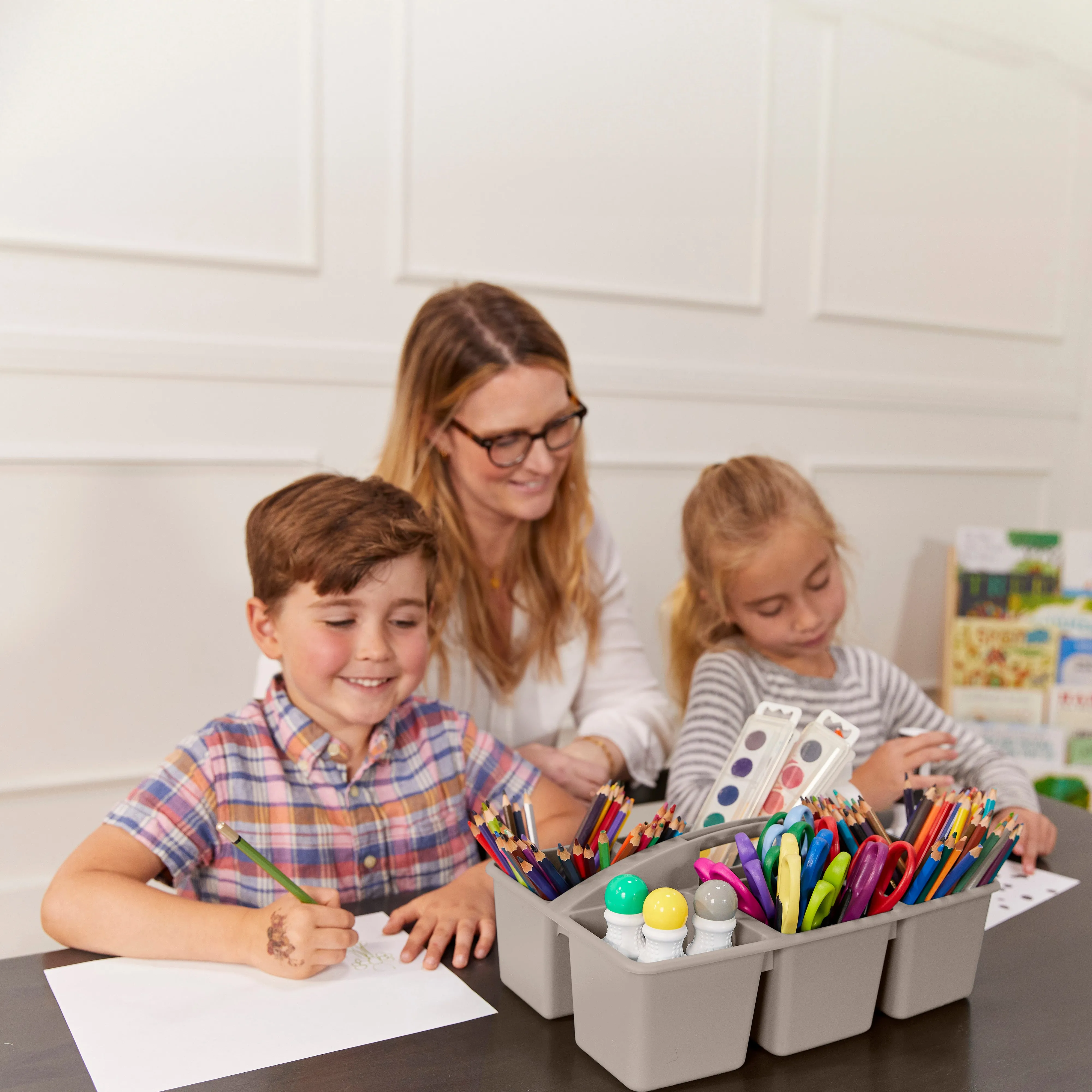 6-Compartment Large Caddy, Storage Organizer