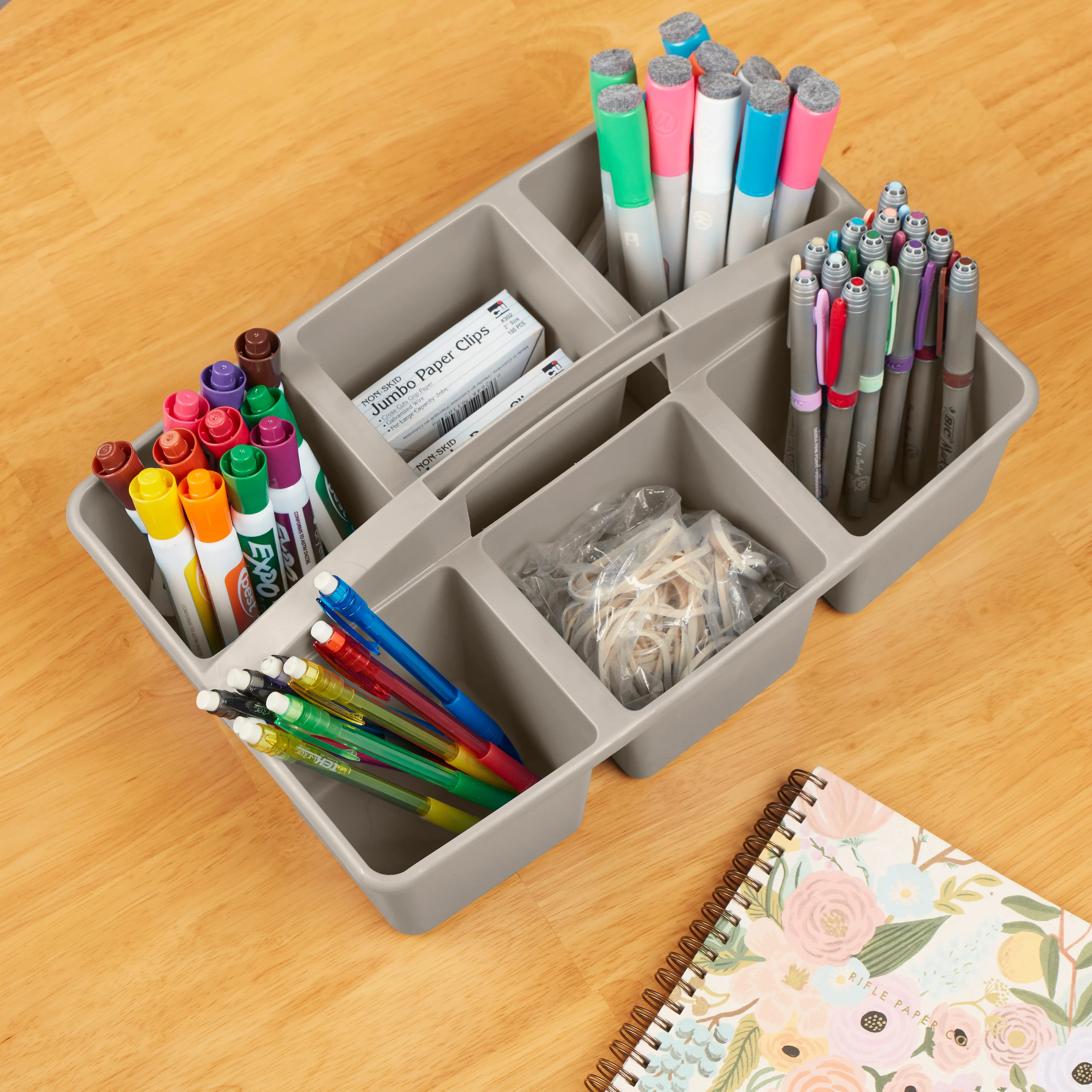 6-Compartment Large Caddy, Storage Organizer