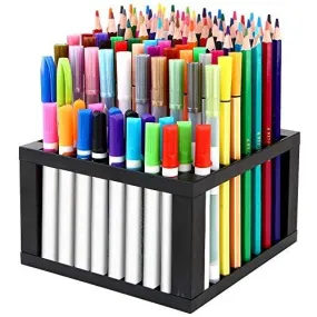 ABOUT SPACE 96 Holes Pencil & Brush Holder (Grey)