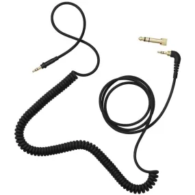 AIAIAI TMA-2 Professional Headphones – CO2 Cable - coiled 1.5m thermo plastic cable, soft touch surface and can extend to 3.2m