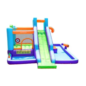 AirMyFun 11 Play Zones Inflatable Water Slide Trampoline Bounce House Splash