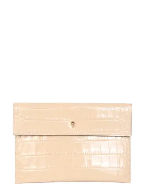 Alexander McQueen Embossed Effect Clutch Bag