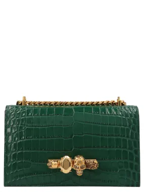 Alexander McQueen Embossed Satchel Bag
