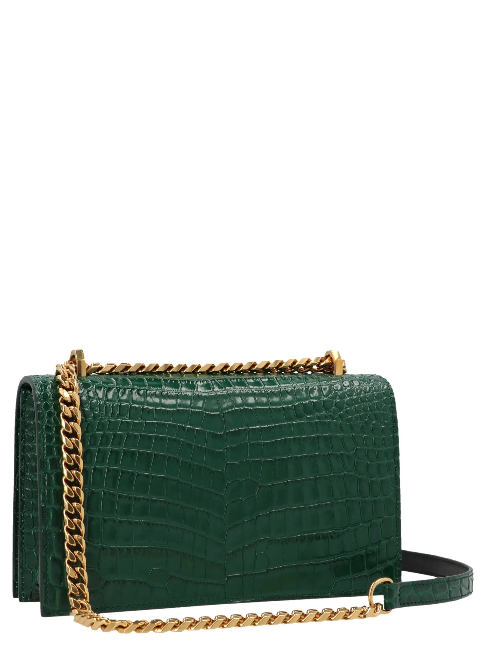 Alexander McQueen Embossed Satchel Bag