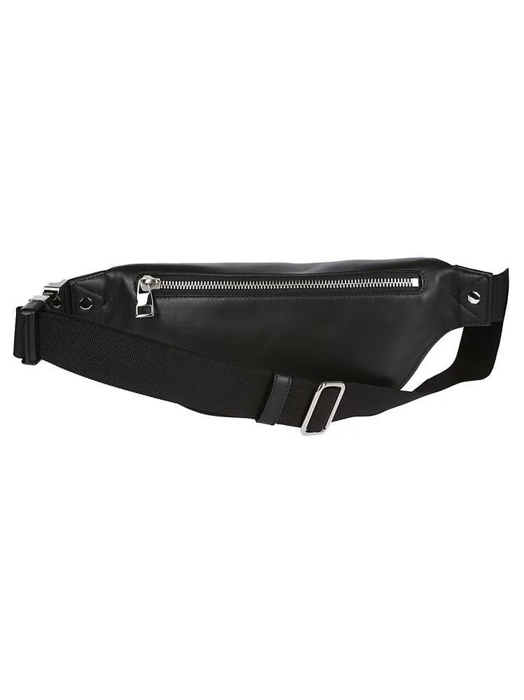 Alexander McQueen Logo Zipped Belt Bag