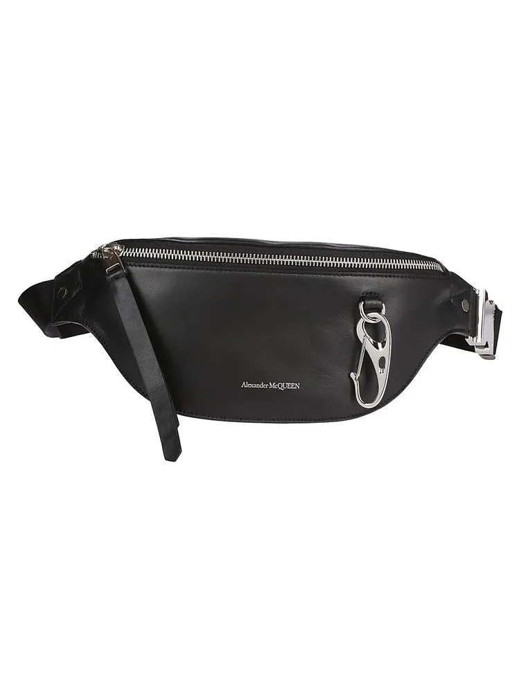 Alexander McQueen Logo Zipped Belt Bag