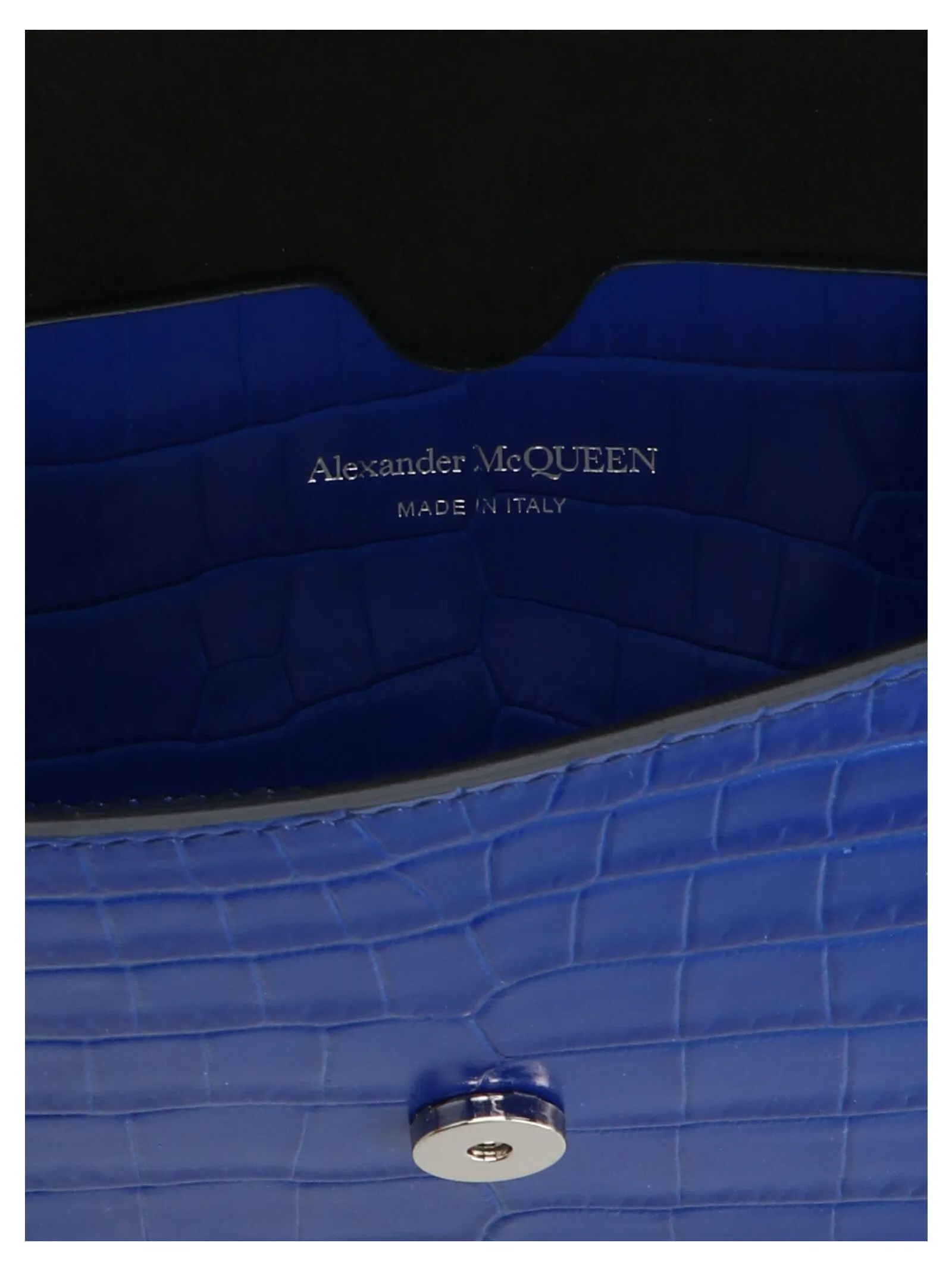 Alexander McQueen Skull Embossed Crossbody Bag