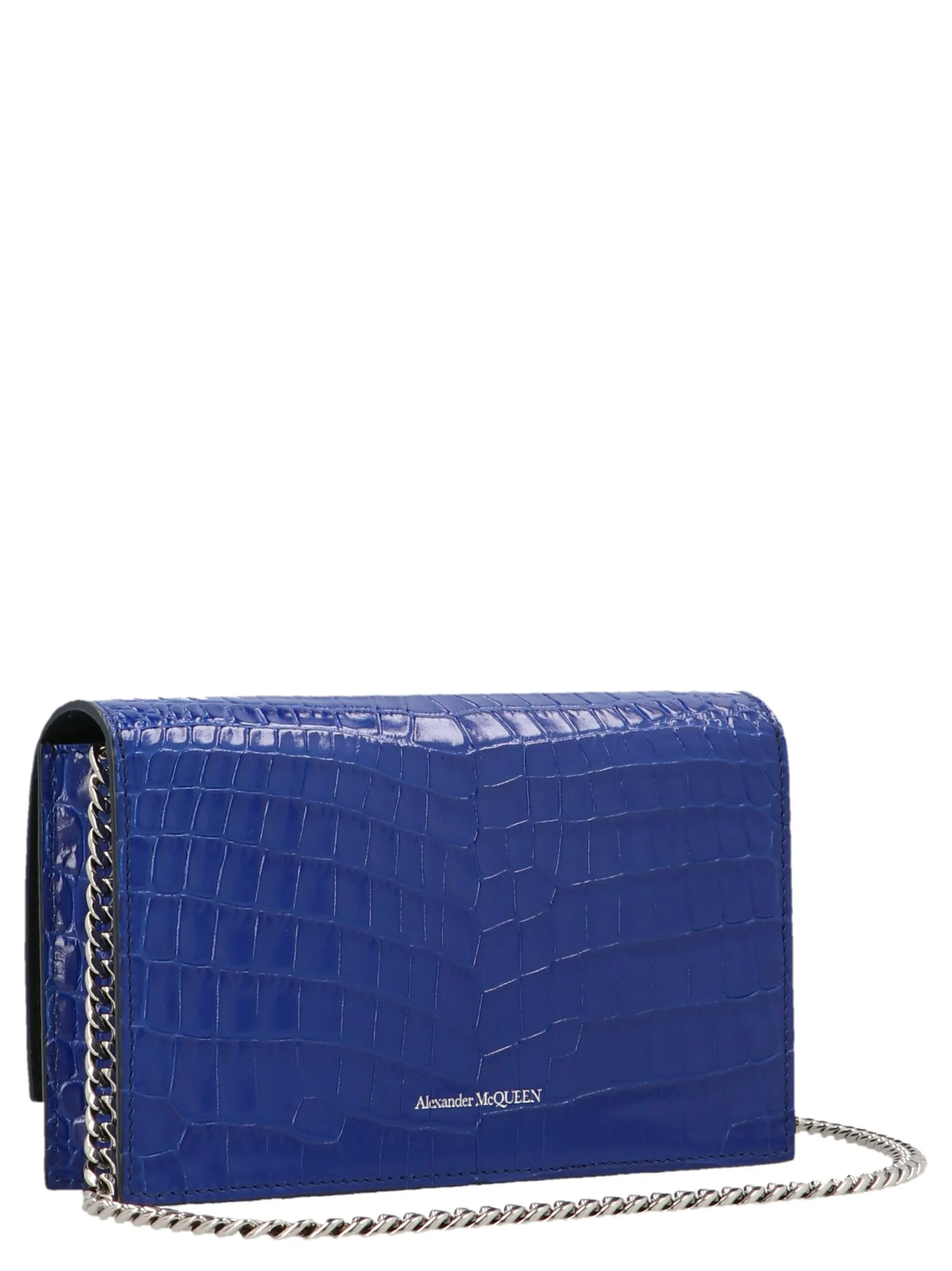 Alexander McQueen Skull Embossed Crossbody Bag