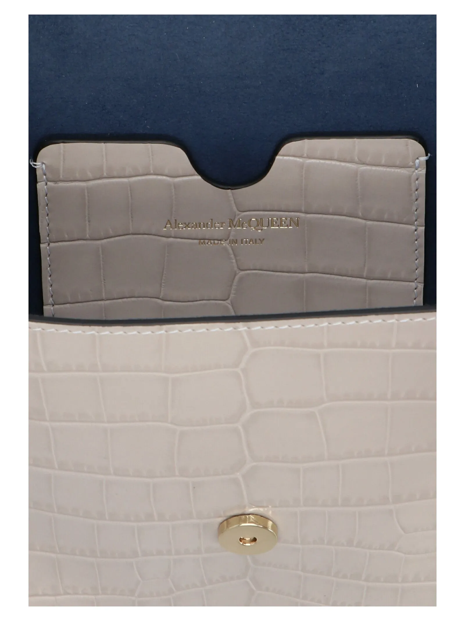 Alexander McQueen Small Skull Plaque Shoulder Bag