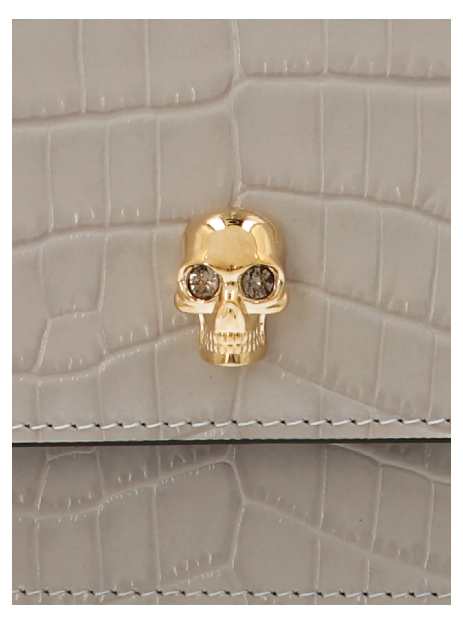 Alexander McQueen Small Skull Plaque Shoulder Bag
