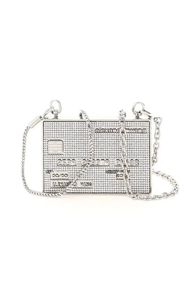 Alexander Wang Wangloc Credit Card Minaudiere Clutch Bag