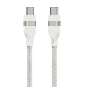 Anker USB-C to USB-C Cable (3 ft / 6 ft, 240W, Upcycled-Braided)