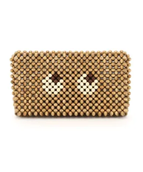 Anya Hindmarch Eyes Beads Clutch Bag