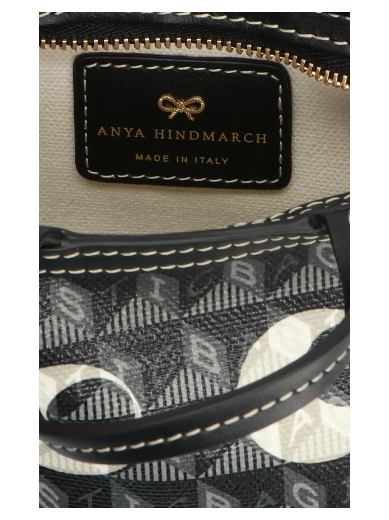 Anya Hindmarch I Am A Plastic Bag Tiny Top Handle Bag