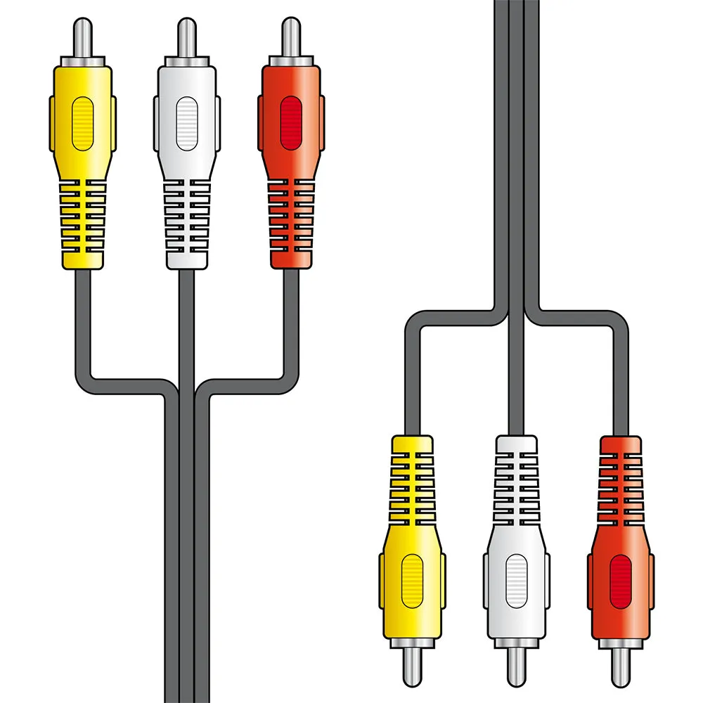AV:link 3RCA to 3RCA Cable 1.5m 112.072UK