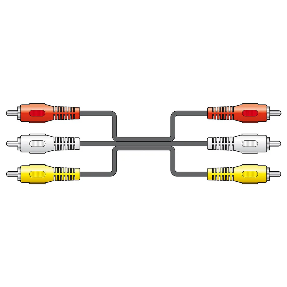 AV:link 3RCA to 3RCA Cable 3.0m 112.074UK