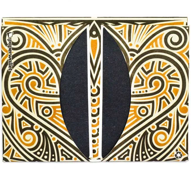 Aztec Skull Card Wallet
