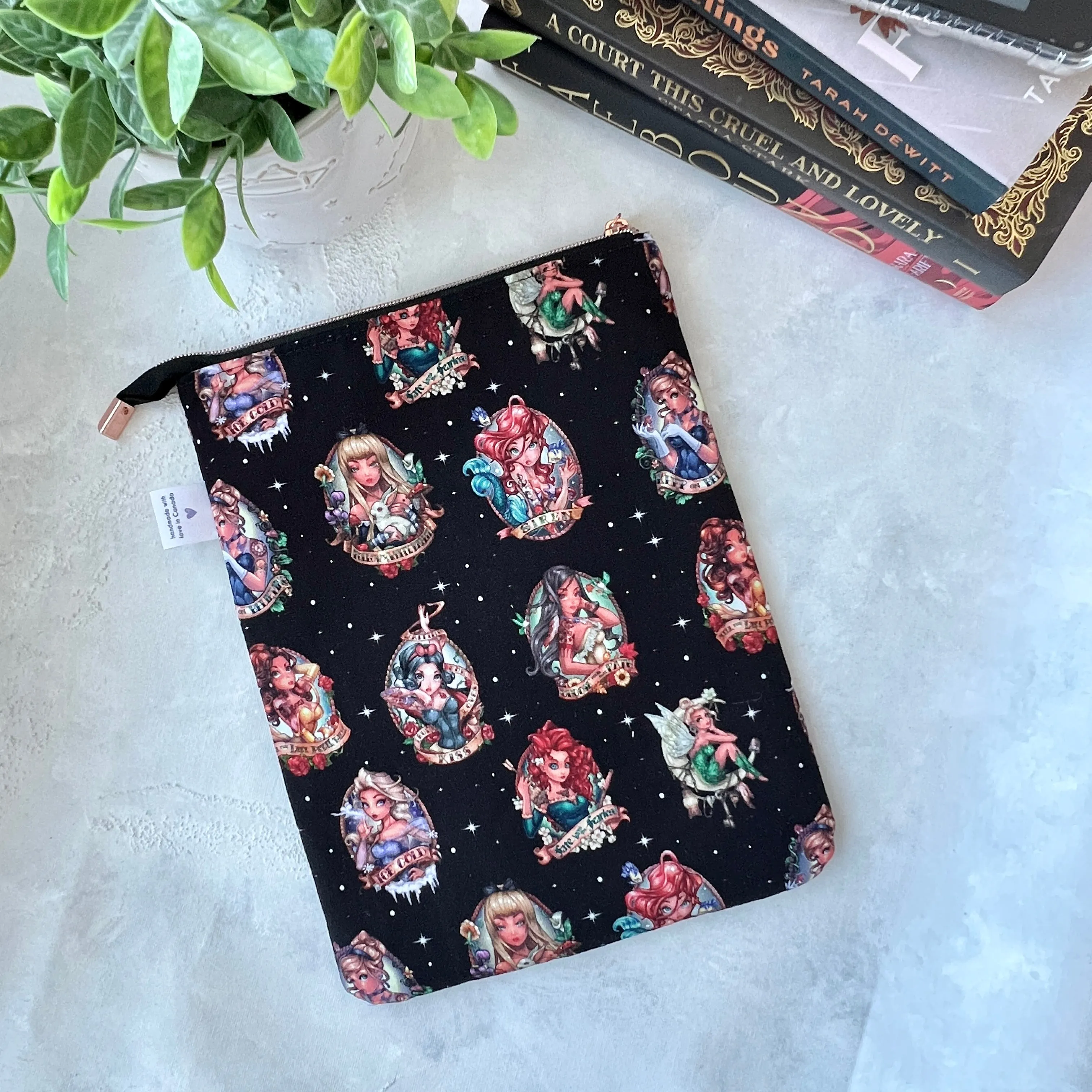 Bad Princesses -  Zippered Book Sleeve