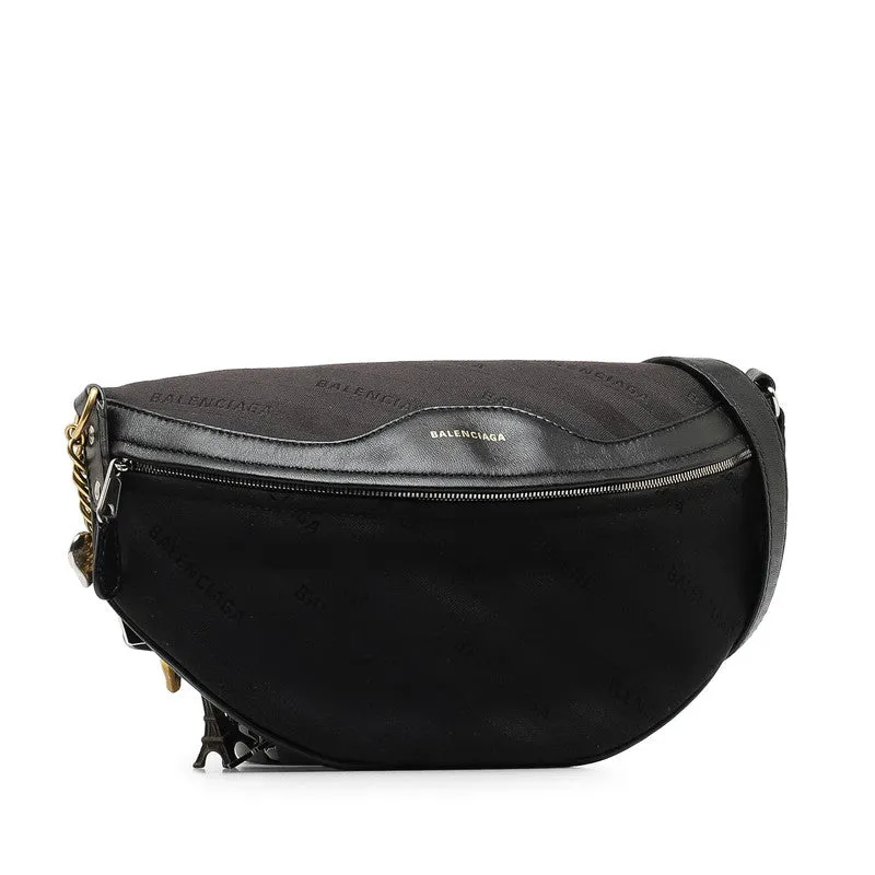 Balenciaga Canvas Leather Souvenir XS Waist Bag 518163