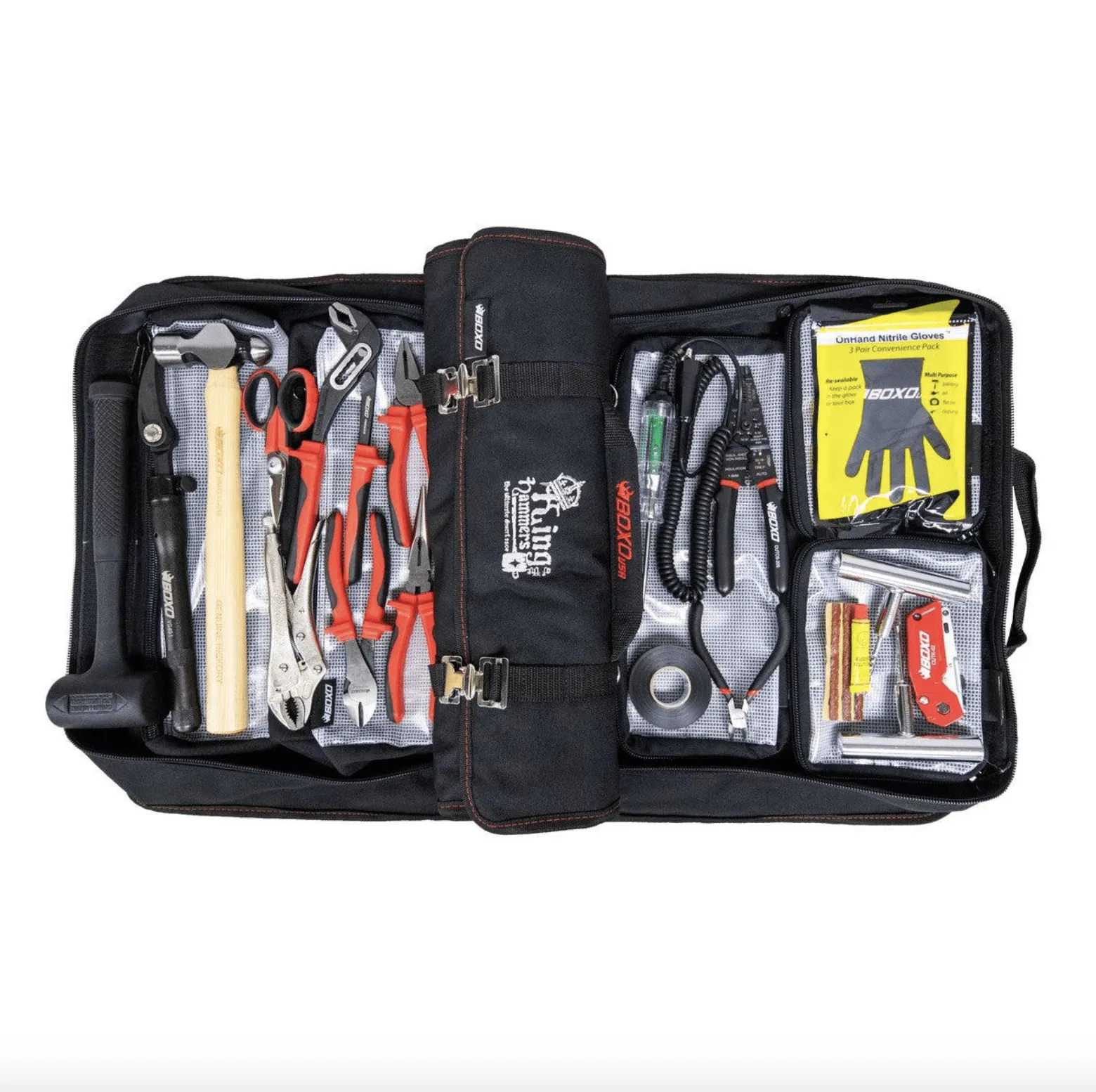 BOXO X SHREDDY KOH OFF-ROAD ROLL | 80-Piece Off-Road Tool Bag and Tool Roll