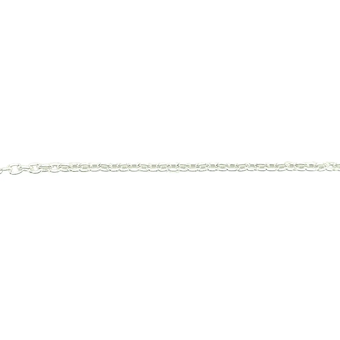 Cable Chain 2.25mm with 24in of Length in Sterling Silver