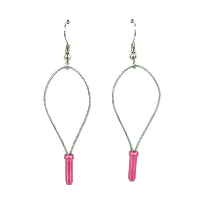 Cable Loop & Stops Earrings