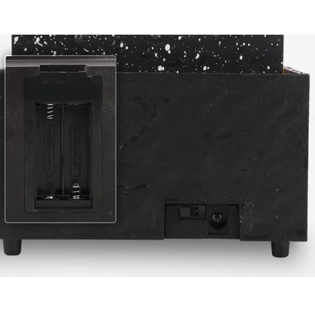 CACAZI Tabletop Fountain Creative Small Table Waterfall Fountain Water Fountain Decor Home Tabletop Waterfall