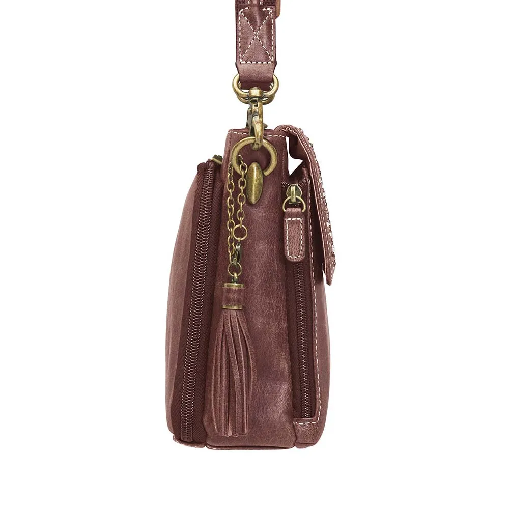 Clutch Purse, Distressed Buffalo