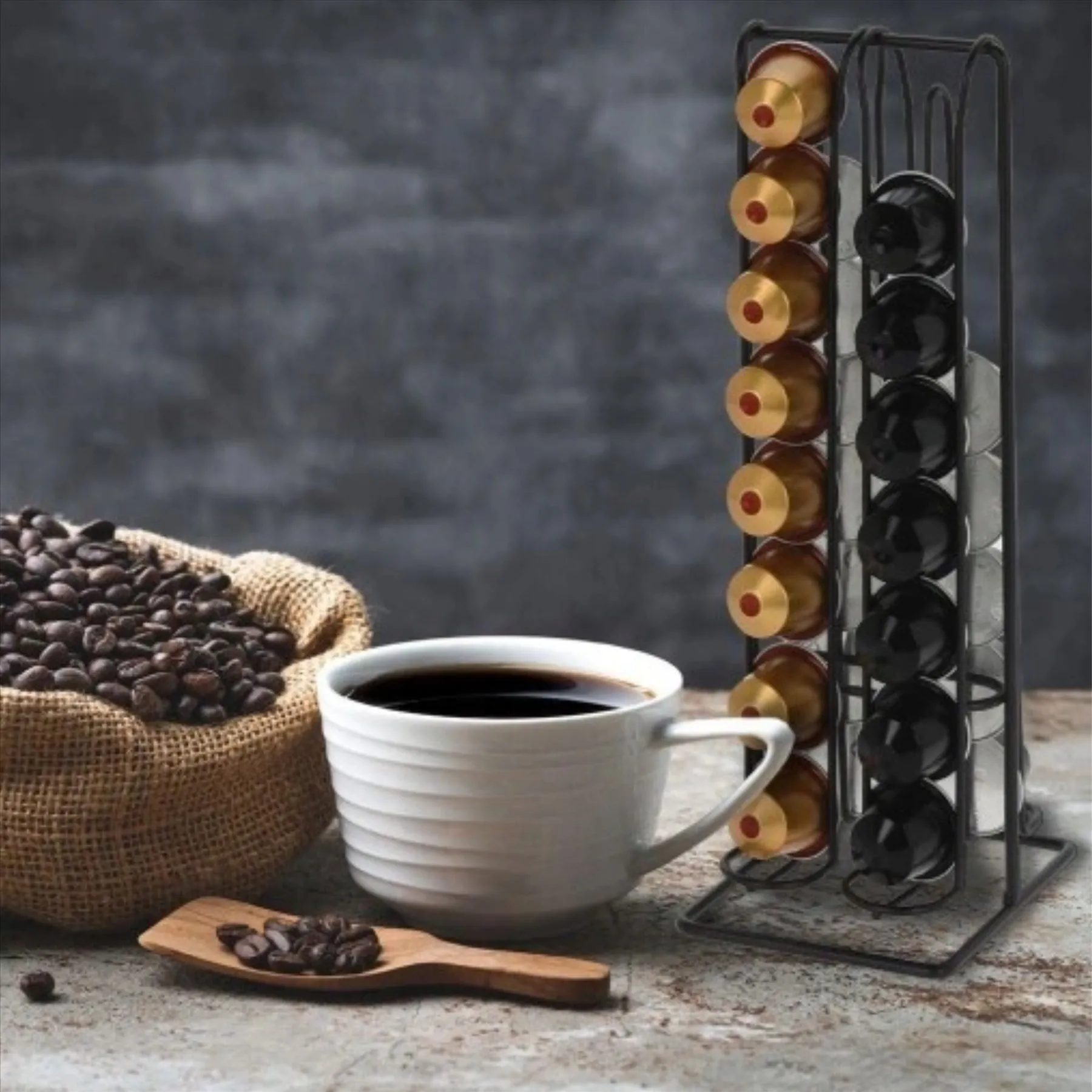 Coffee Capsules Pods Holder Kitchen Organizer