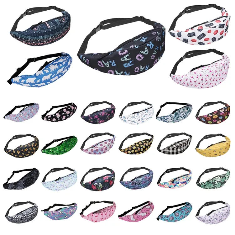 Colorful Waist Bag Fanny Packs Style Belt Bag Women Waist Pack Travelling Bag(yab922)