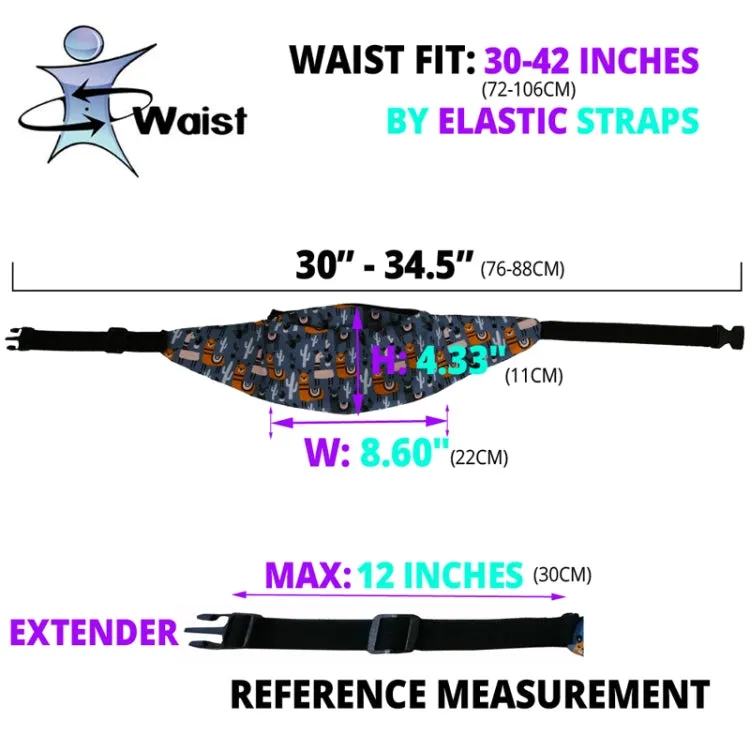 Colorful Waist Bag Fanny Packs Style Belt Bag Women Waist Pack Travelling Bag(yab922)