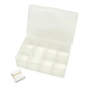 Compact Companion Organizer with 50 Sturdy Paper Bobbins