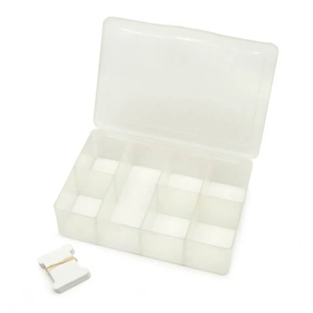 Compact Companion Organizer with 50 Sturdy Paper Bobbins