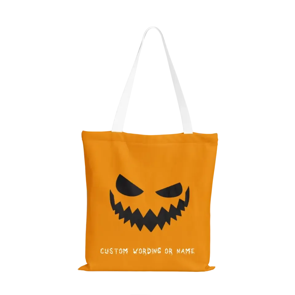 Corporate gift ideas, unique client gift ideas Personalized Halloween Tote Bag, Custom Pumpkin Bag,Spooky Teacher Ghost Tote Bag Gift,PR228-23020098
