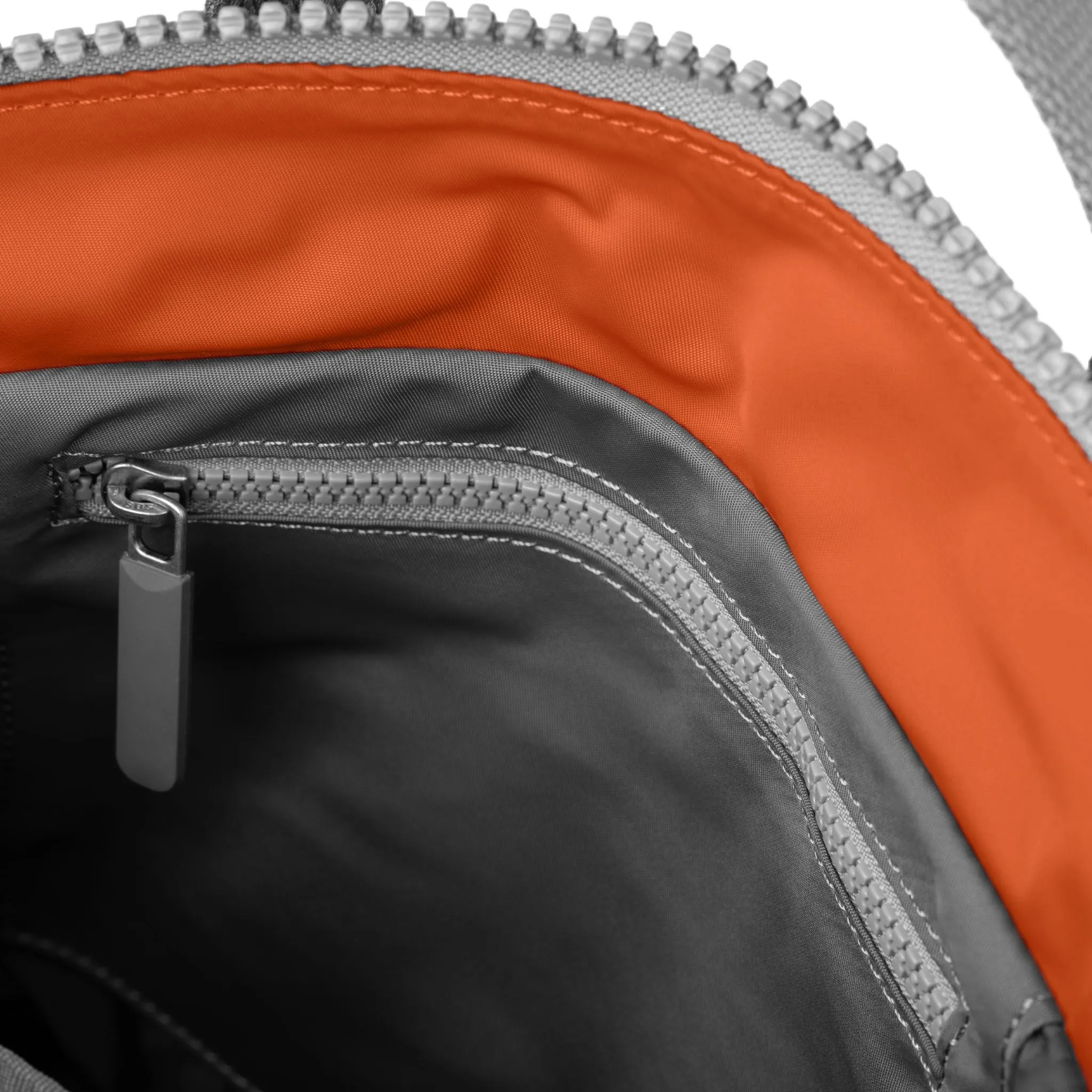 Creative Waste Bantry B Graphite/Burnt Orange Recycled Nylon