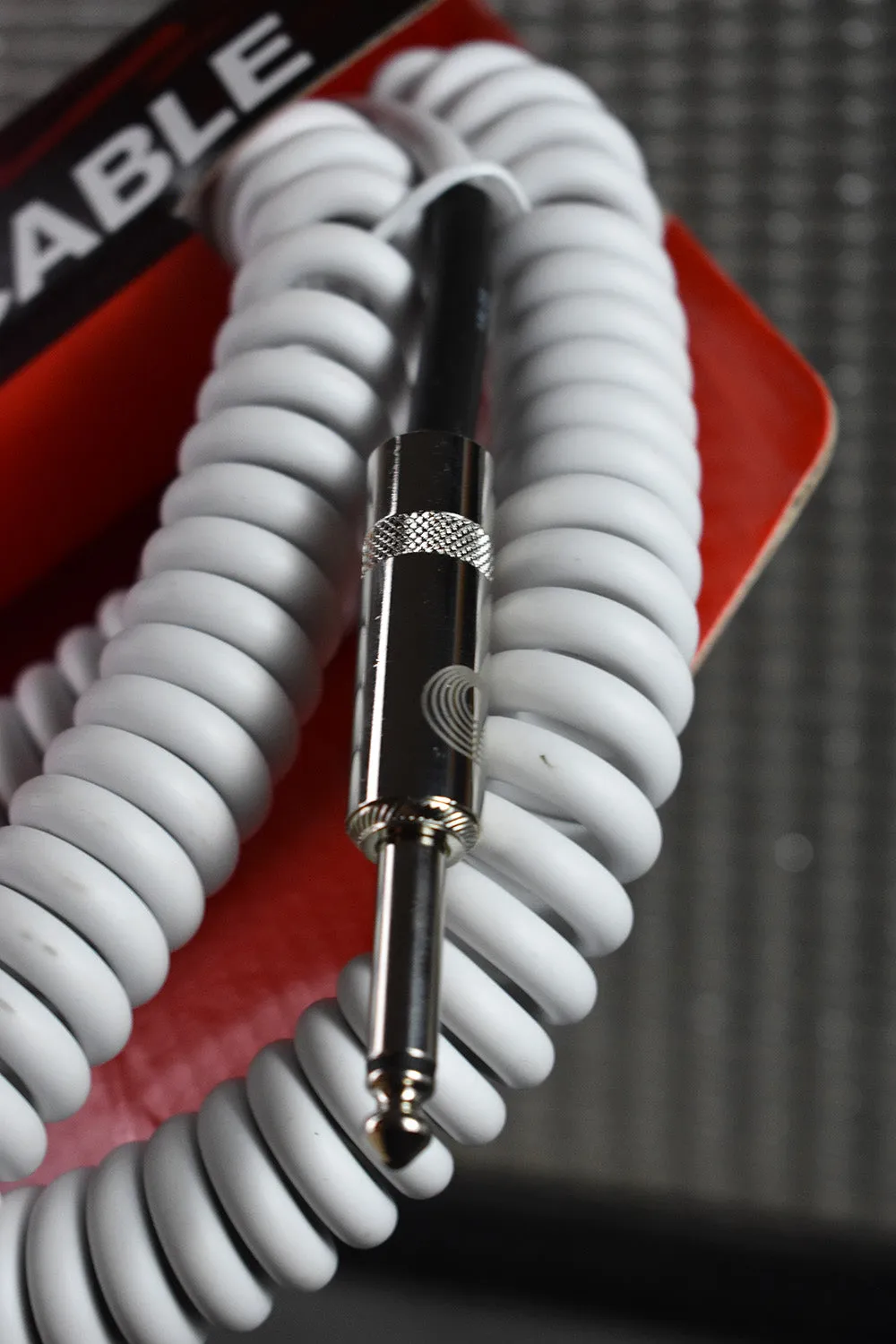 D'Addario Custom Series Coiled Instrument Cable 30 ft.