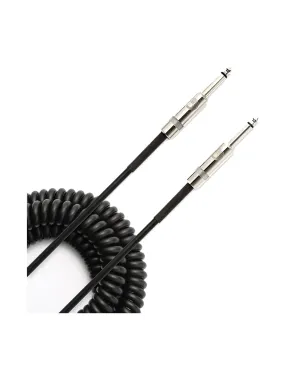 D'Addario Custom Series Coiled Instrument Cable