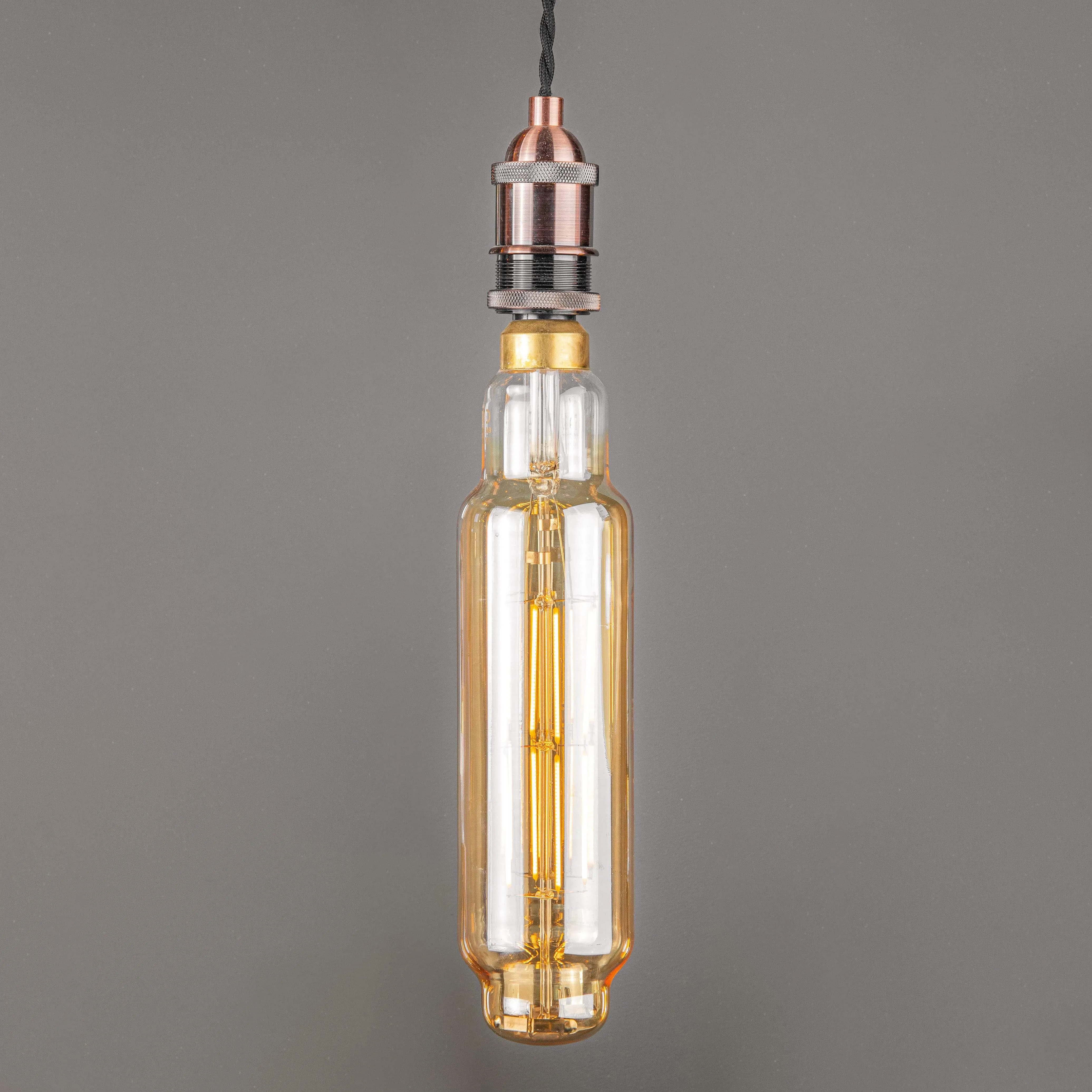 Dale Antique Copper Cable Suspension Ceiling Light