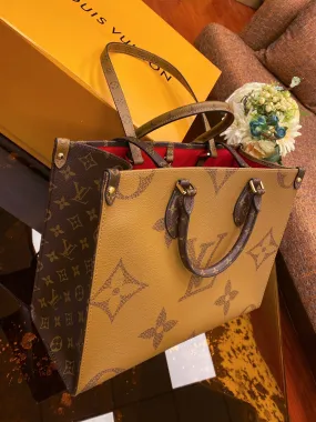 Designer Tote Bag - LOV - 6987